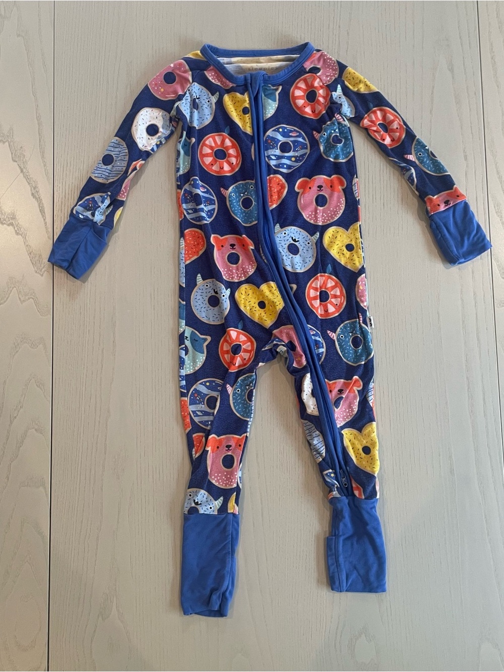 Little Sleepies Donut Dreams Zippy Bamboo Pajama - 6-12 months